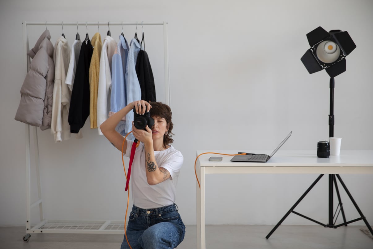 front-view-woman-working-photography-studio