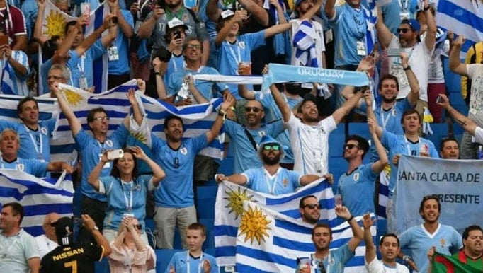 hinchada uruguaya